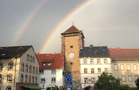 VS bei Regen